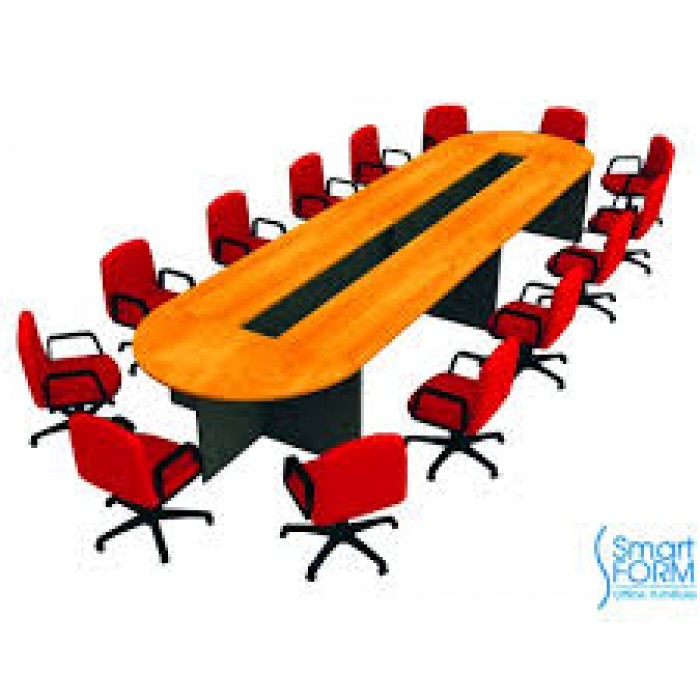 ชุดโต๊ะประชุมทรงโค้ง 14 - 16 ที่นั่ง รุ่น W5CFC51K